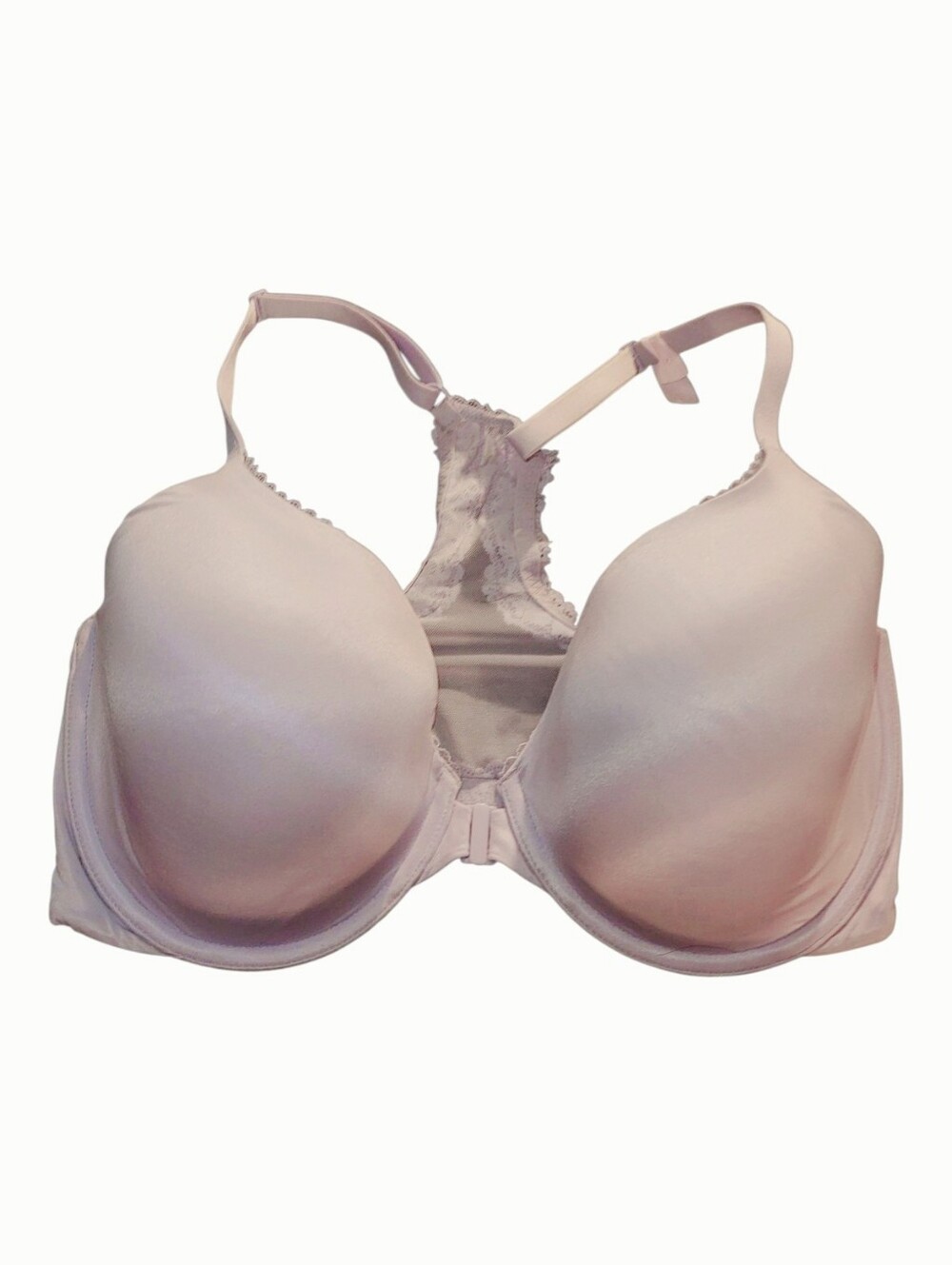 New Victoria's Secret Lavender Lightly Lined Body Victoria Front Hook Bra 36DD